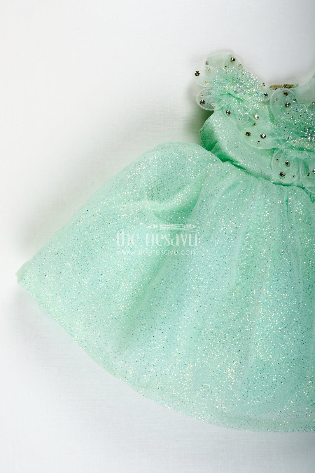Girls Lace Party Dress Elegant Outfit For Celebrations