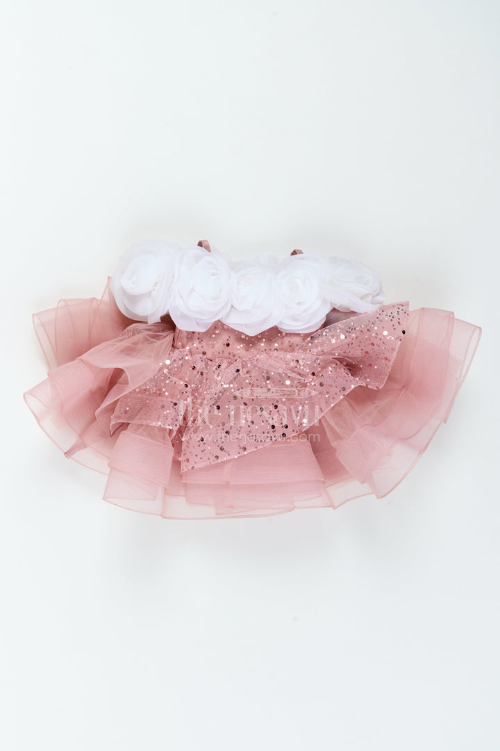 Girls Layered Party Frock for Birthdays and Special Celebrations