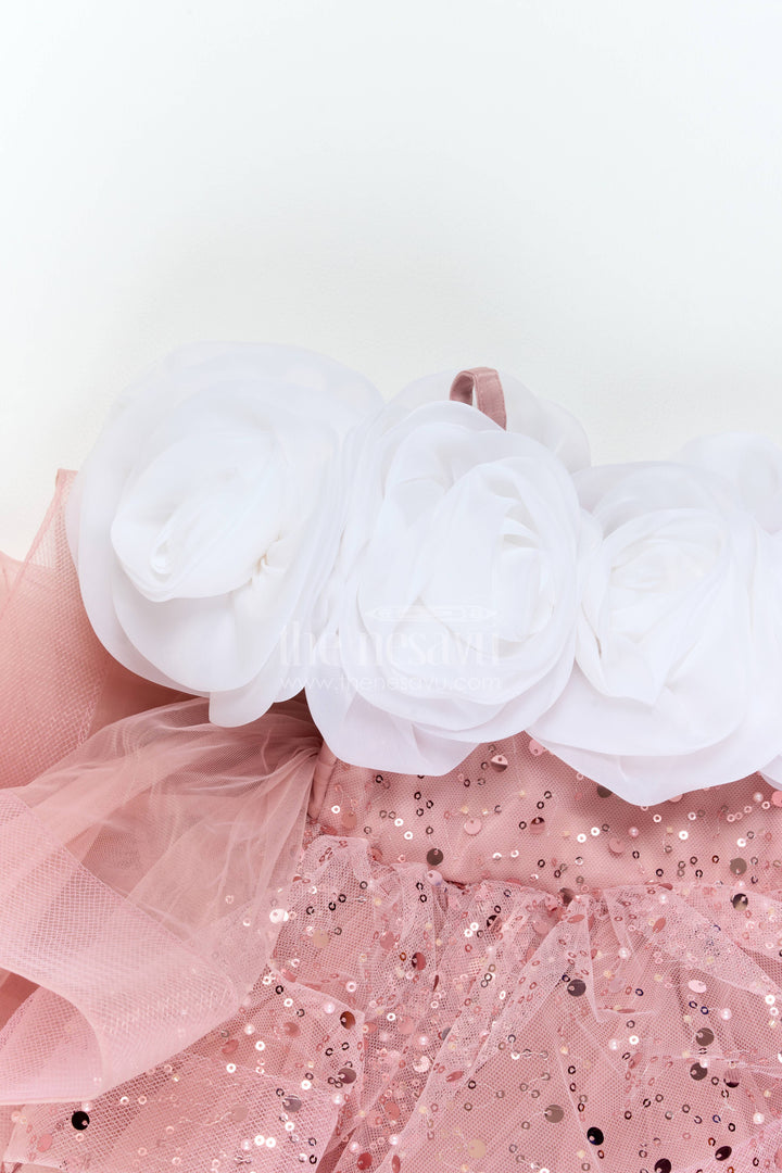 Girls Layered Party Frock for Birthdays and Special Celebrations