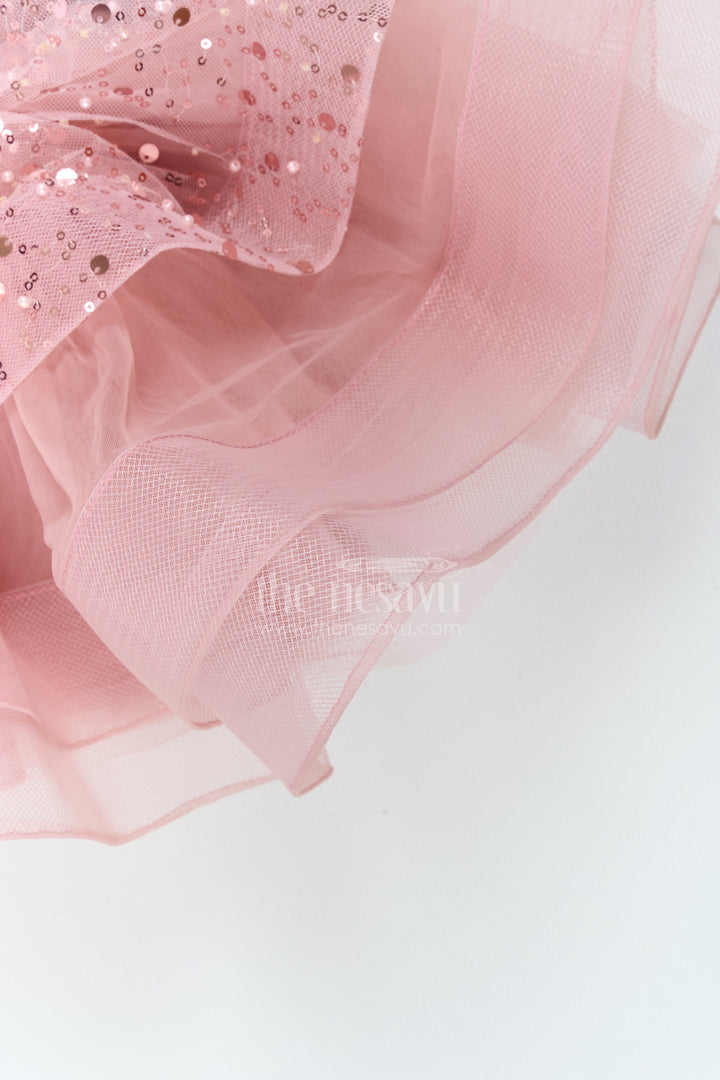 Girls Layered Party Frock for Birthdays and Special Celebrations