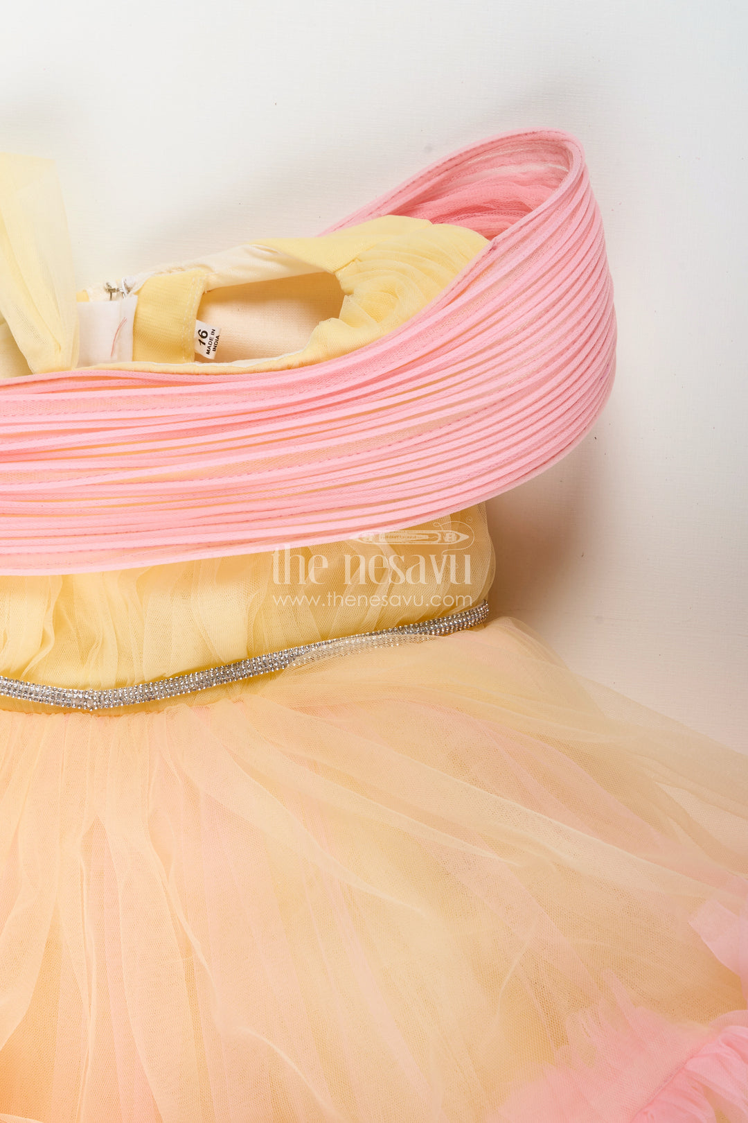 Soft net party frock for baby girls perfect for birthdays and family photos