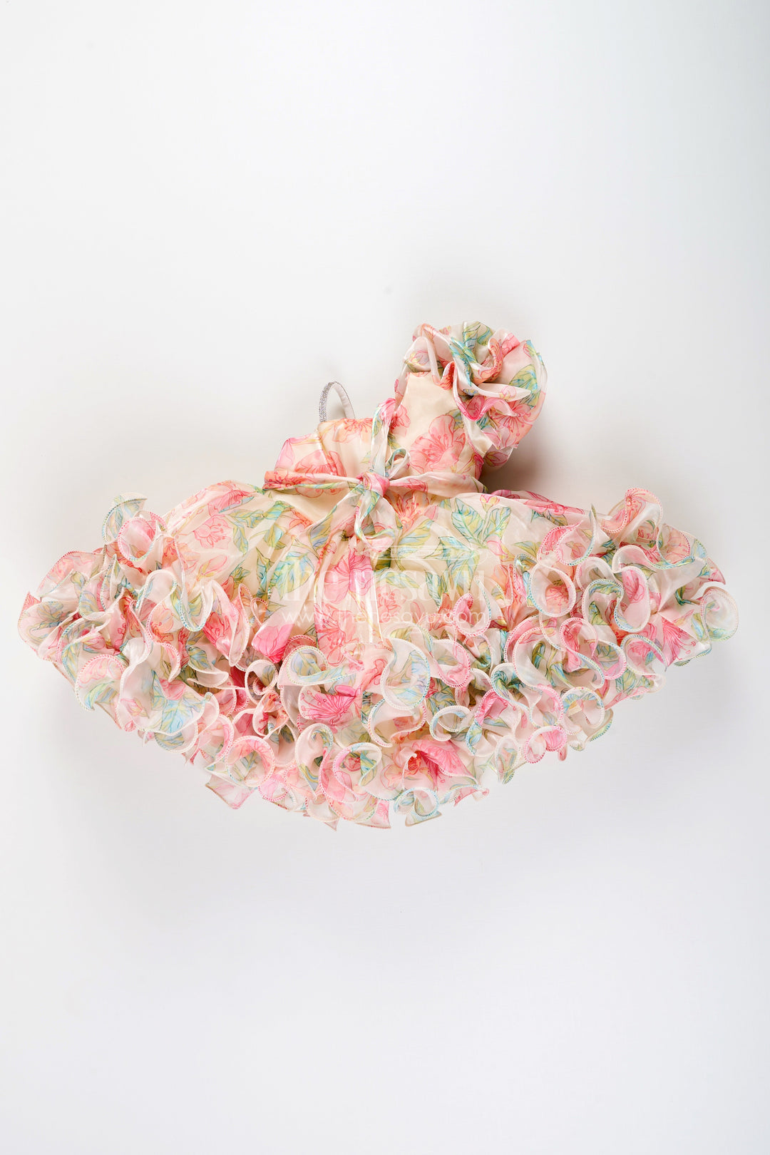 Baby girl ruffle frock for birthday parties and photoshoots