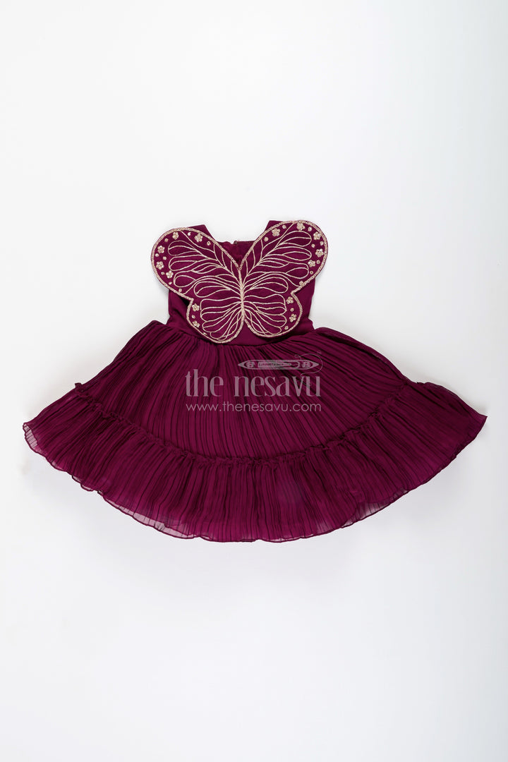 Fancy party frock for toddler girls for birthdays and evening events