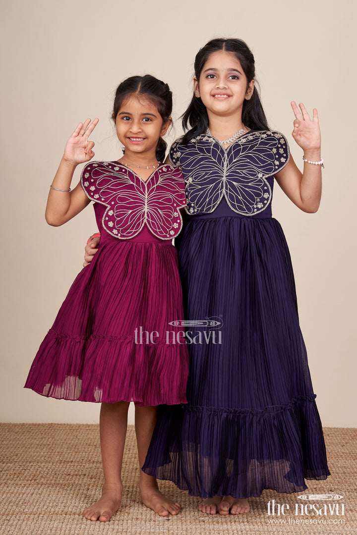 Fancy party frock for toddler girls for birthdays and evening events