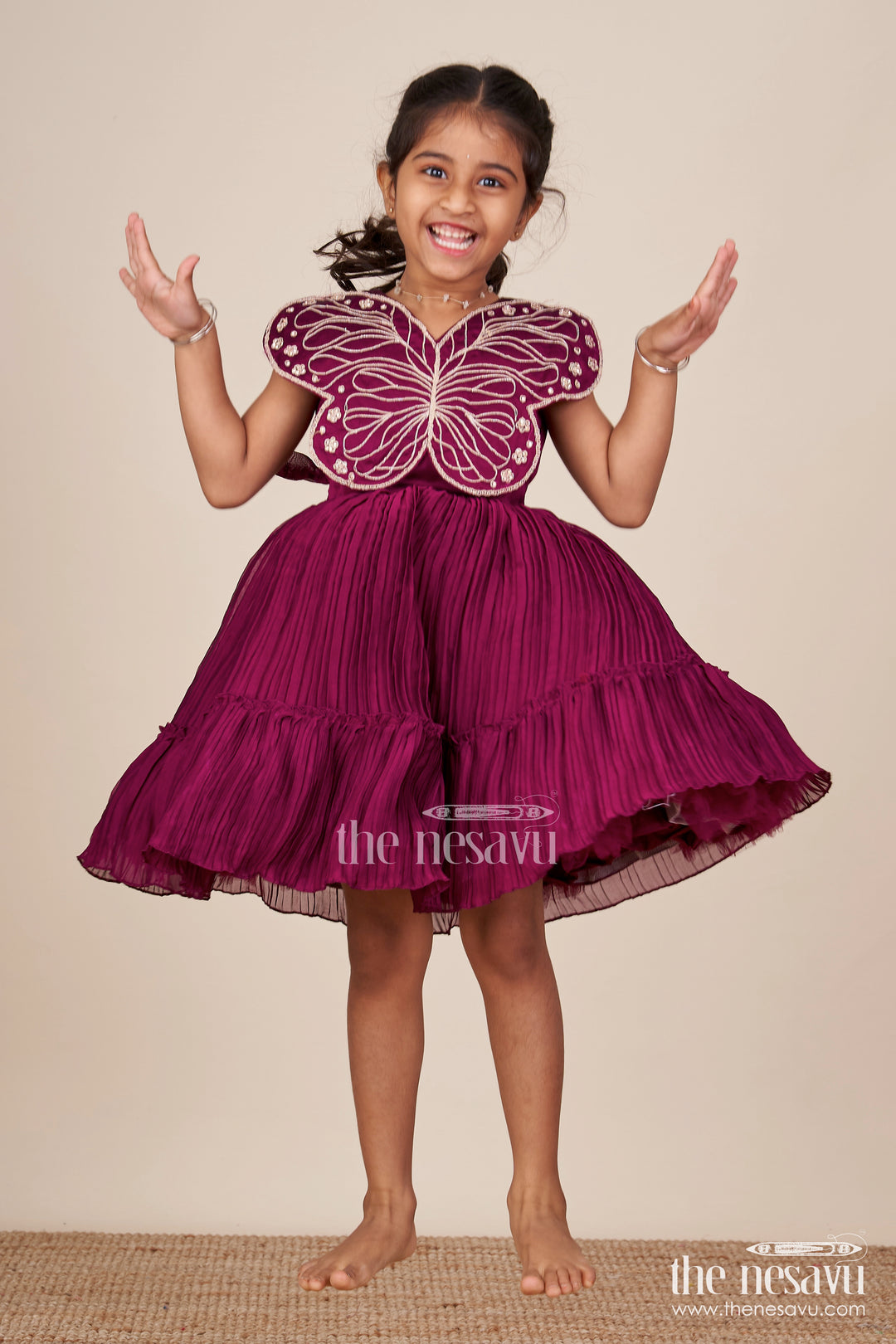 Fancy party frock for toddler girls for birthdays and evening events