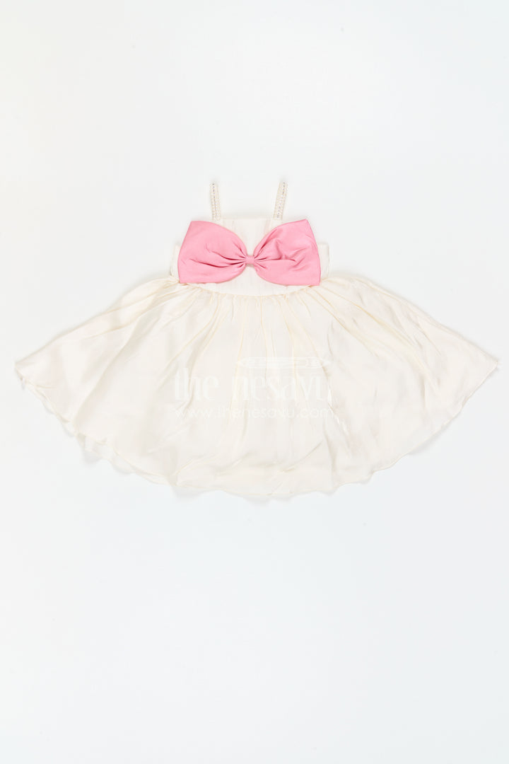 Girls Satin Party Frock for Birthdays and Special Occasions
