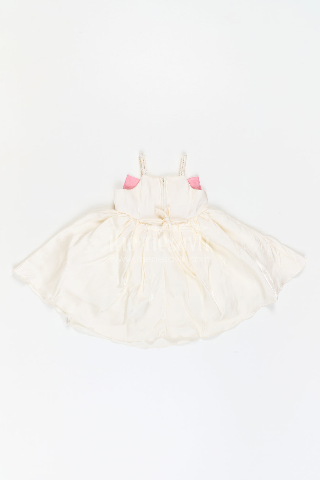 Girls Satin Party Frock for Birthdays and Special Occasions