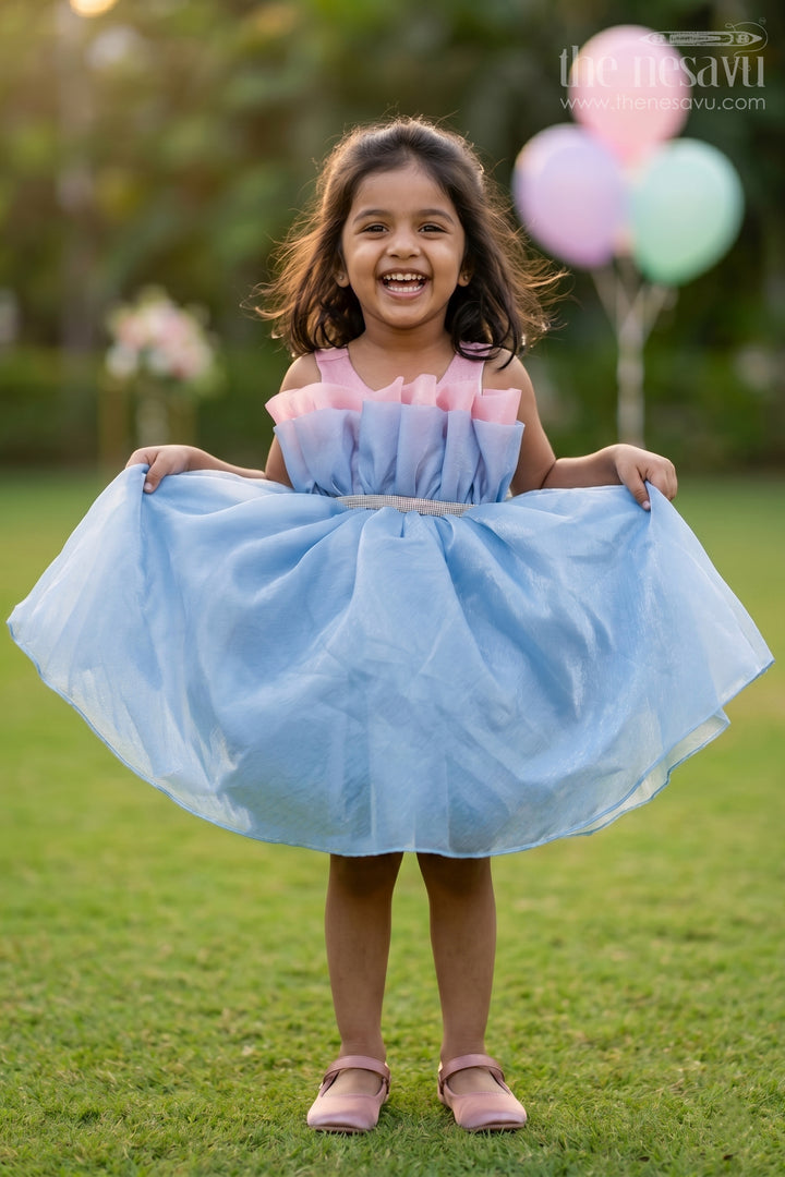 Baby Girl Party Dress for Photoshoot and Birthday Celebrations