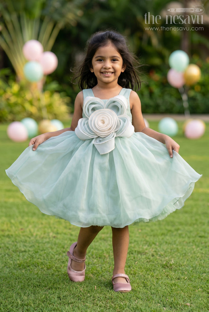 Toddler Girl Party Frock for Birthdays and Photoshoots