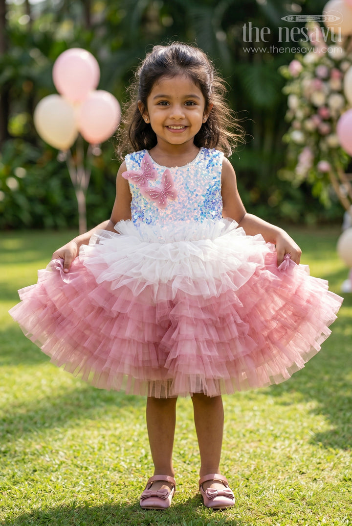 Girls Party Frock for Birthdays and Festive Celebrations