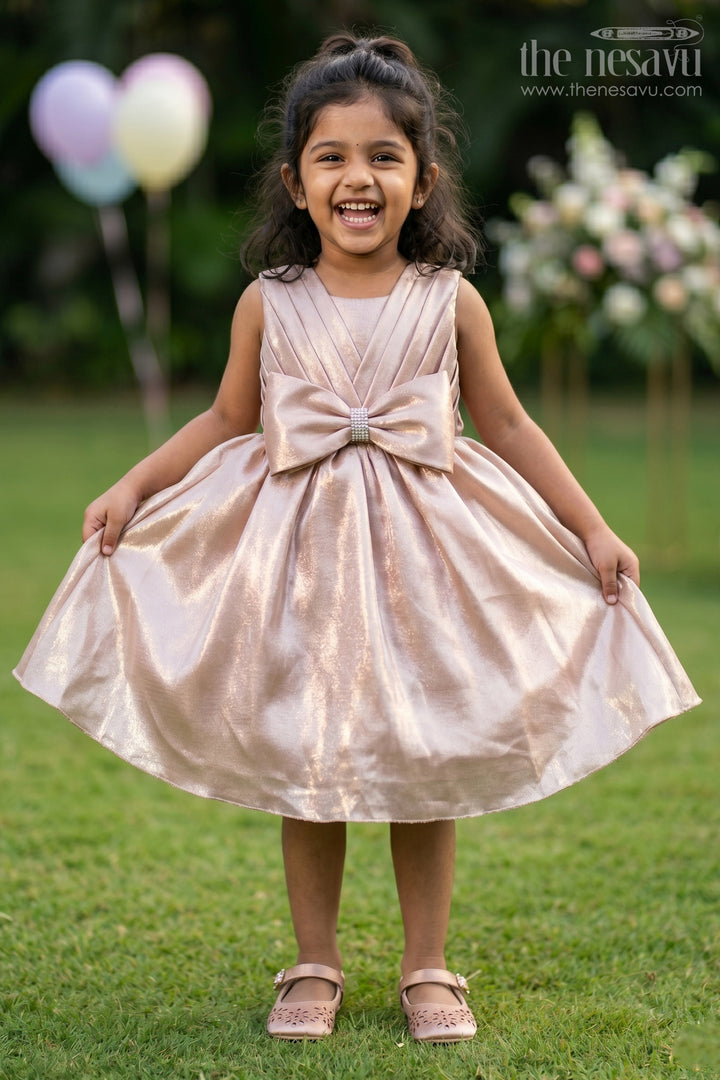 Baby Girl Party Vibe Frock for Birthdays and Special Occasions