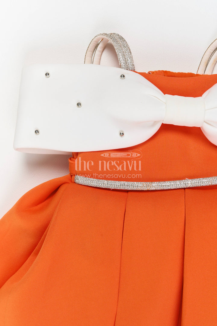 Girls Party Frock with Smart Tailoring for Family Functions