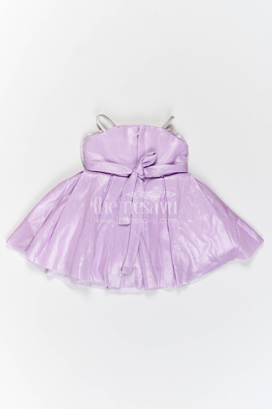 Party Dress for Girls with Sequin Work for Festive Occasions