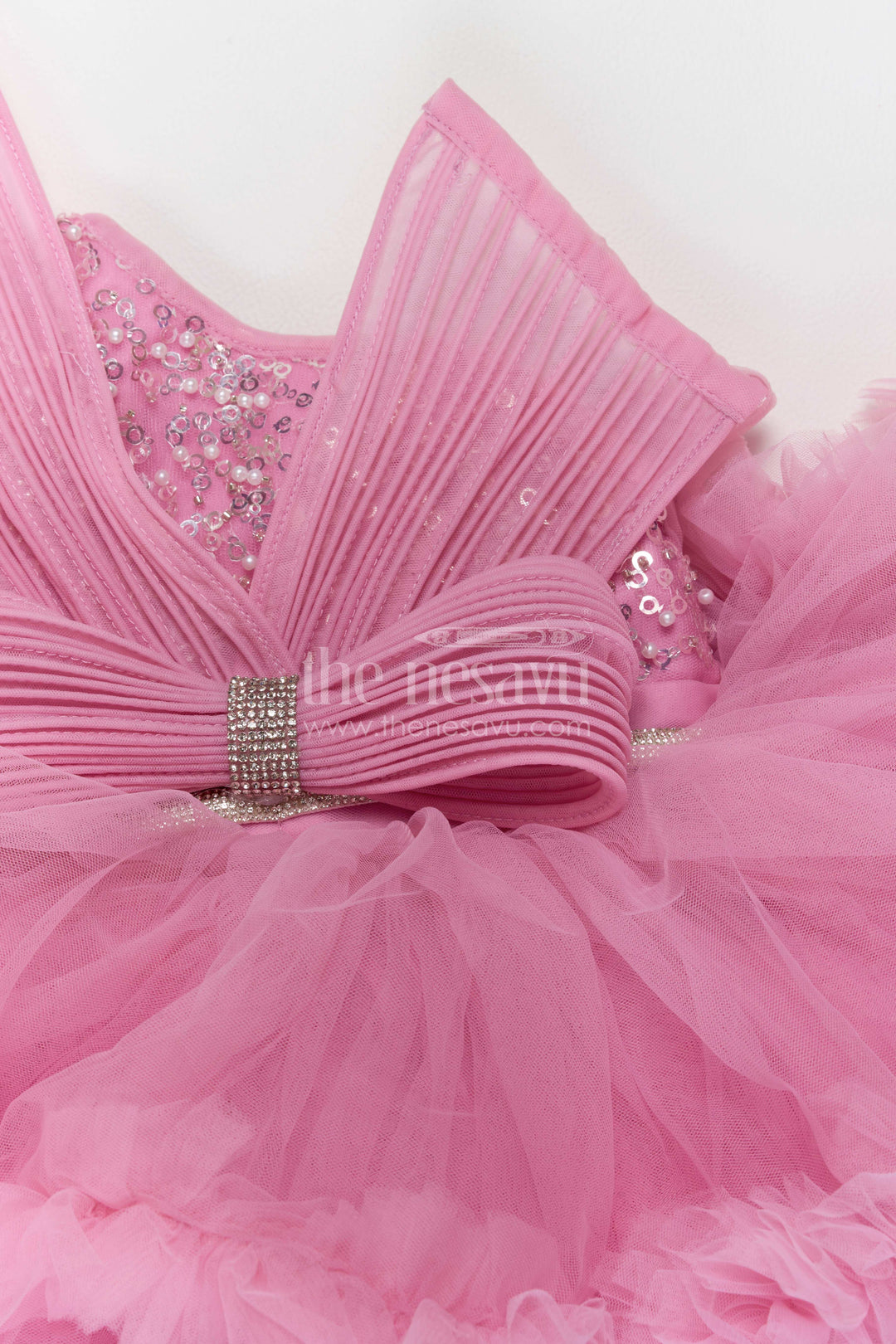 Girls Ruffle Frock for Birthday Photoshoots and Princess Parties
