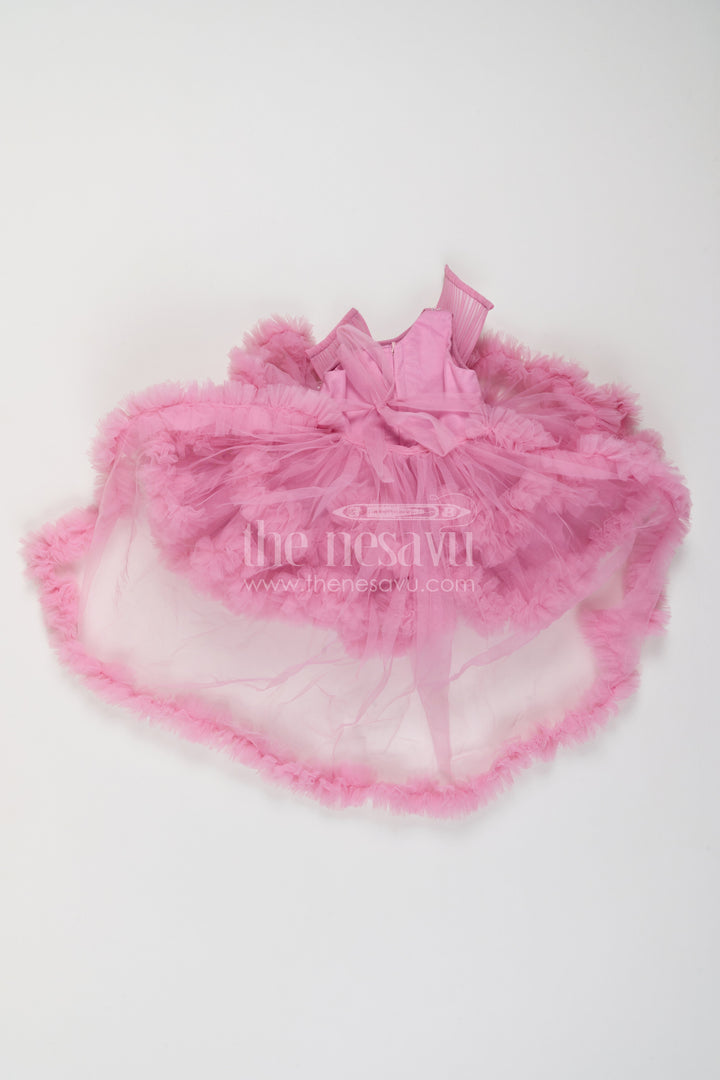 Girls Ruffle Frock for Birthday Photoshoots and Princess Parties