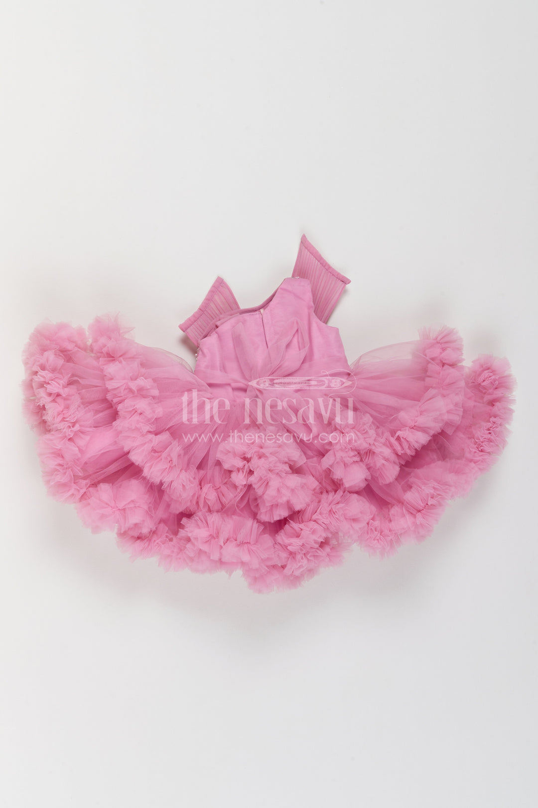 Girls Ruffle Frock for Birthday Photoshoots and Princess Parties
