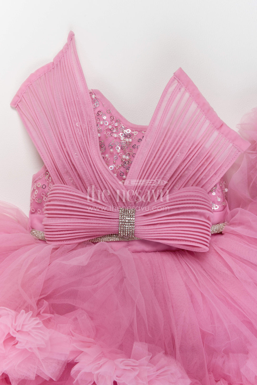 Girls Ruffle Frock for Birthday Photoshoots and Princess Parties