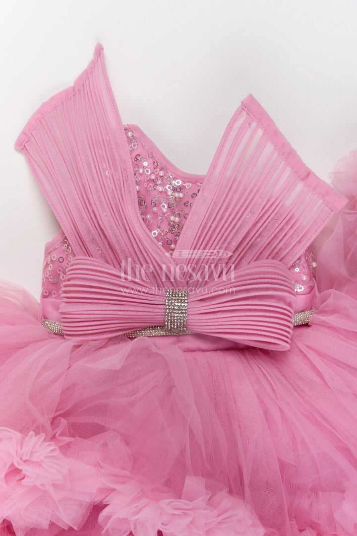 Girls Ruffle Frock for Birthday Photoshoots and Princess Parties