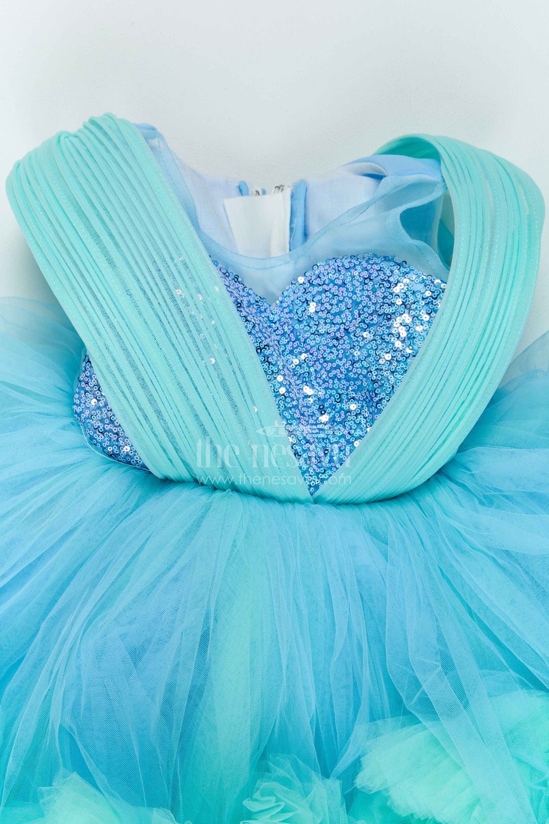 Girls Layered Net Frock for Birthday Parties and Twirl Moments