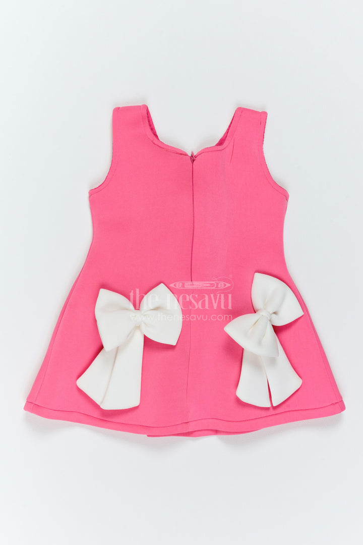 Girls Bow Frock for Birthday Outings and Family Celebrations