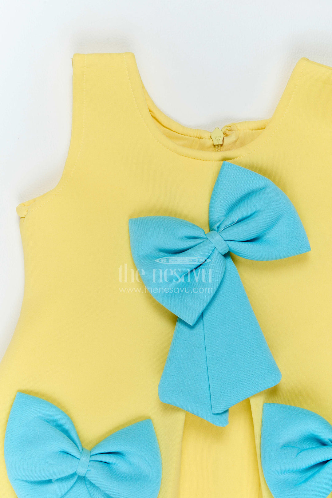 Girls Statement Bow Frock for Birthday Parties and Playful Celebrations