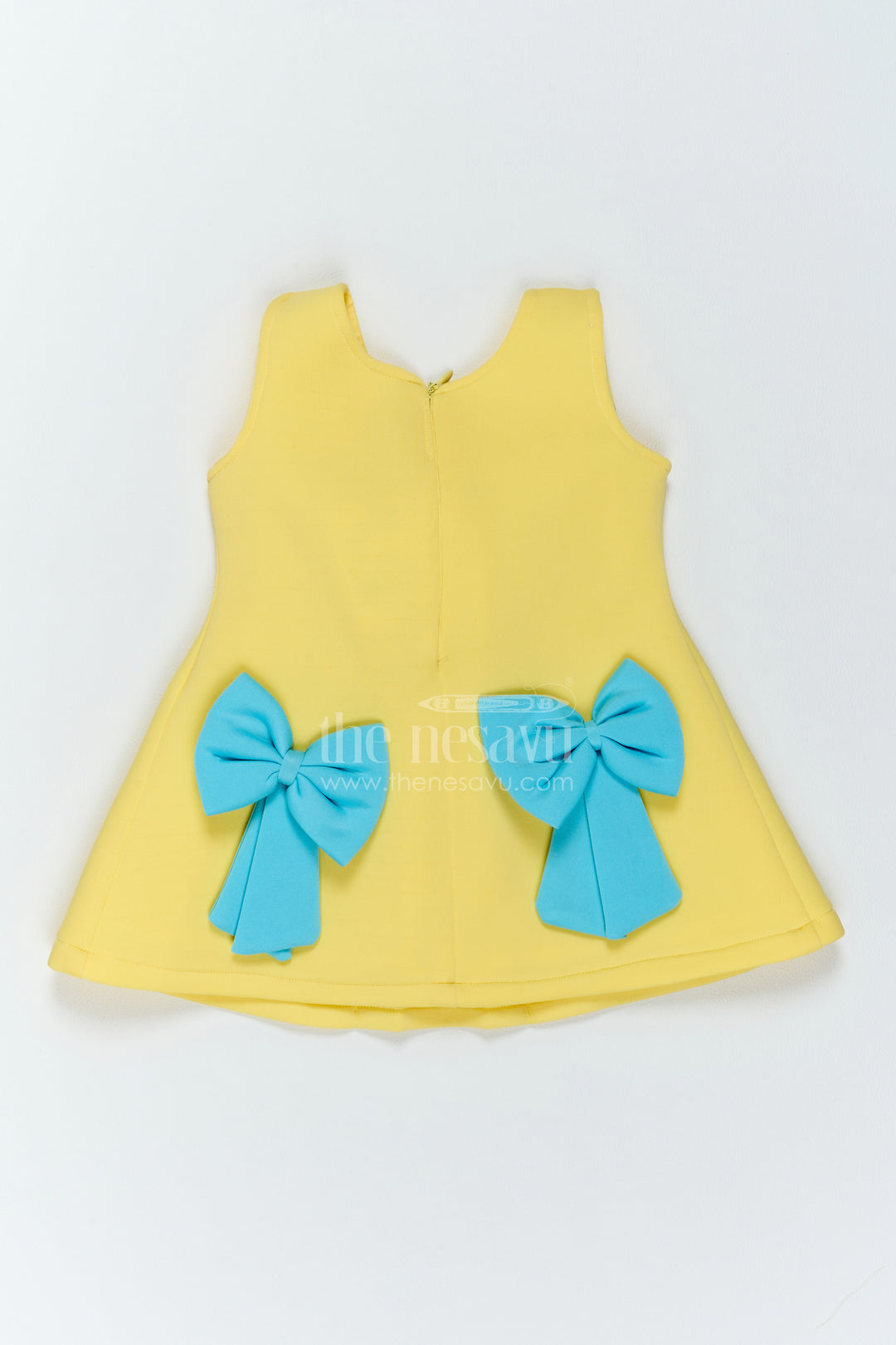 Girls Statement Bow Frock for Birthday Parties and Playful Celebrations