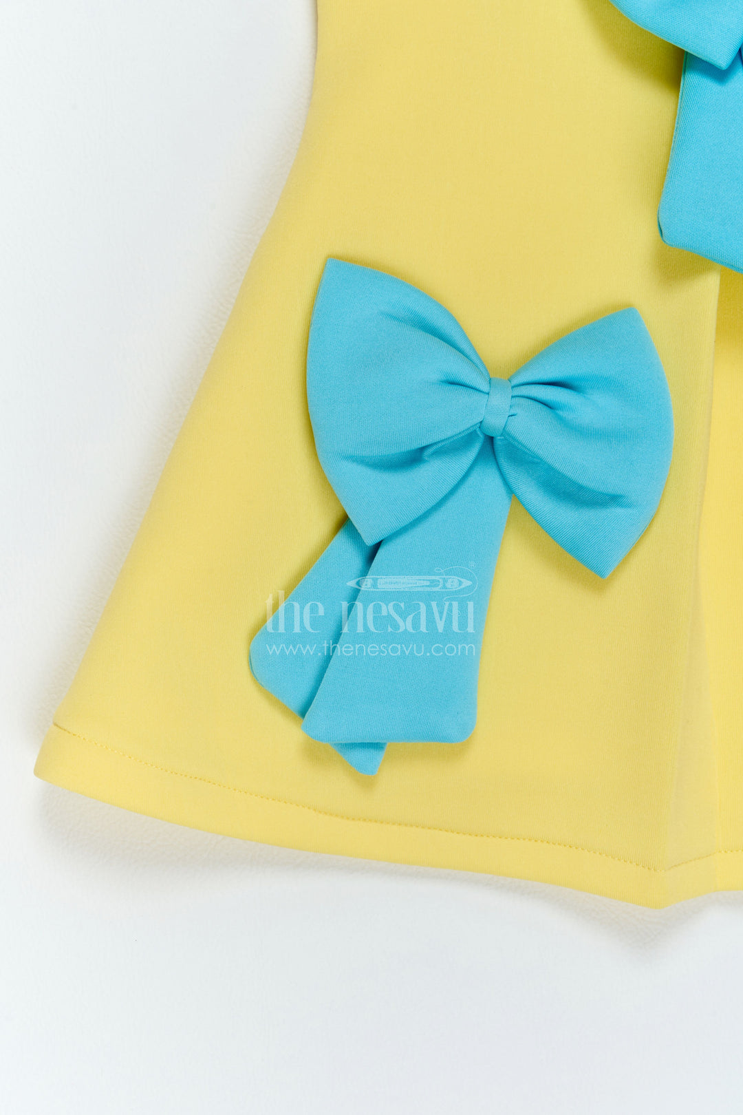 Girls Statement Bow Frock for Birthday Parties and Playful Celebrations