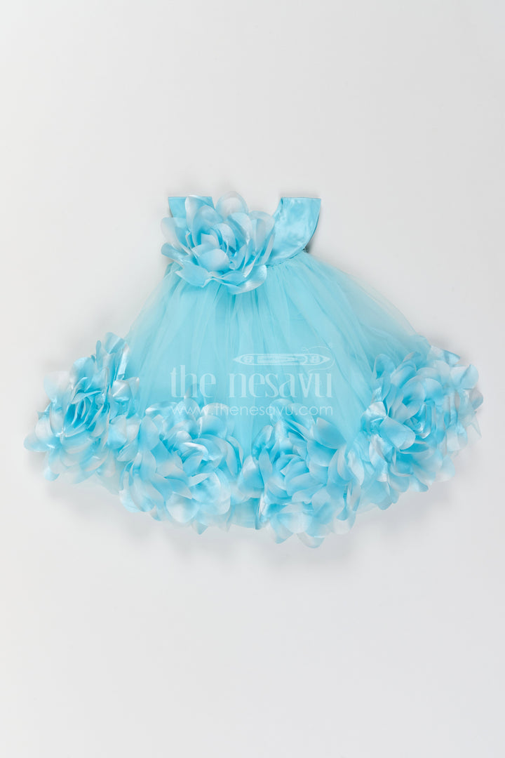 Girls Flower Petal Frock for Birthdays and Magical Photo Moments