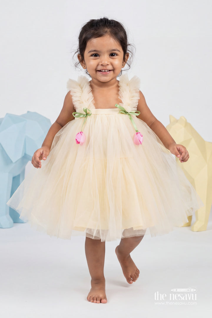 Girls Garden Party Frock for Birthdays and Outdoor Celebrations