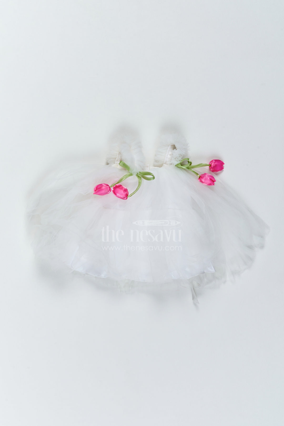 Baby Girl Tulip Party Frock for First Birthdays and Milestone Portraits