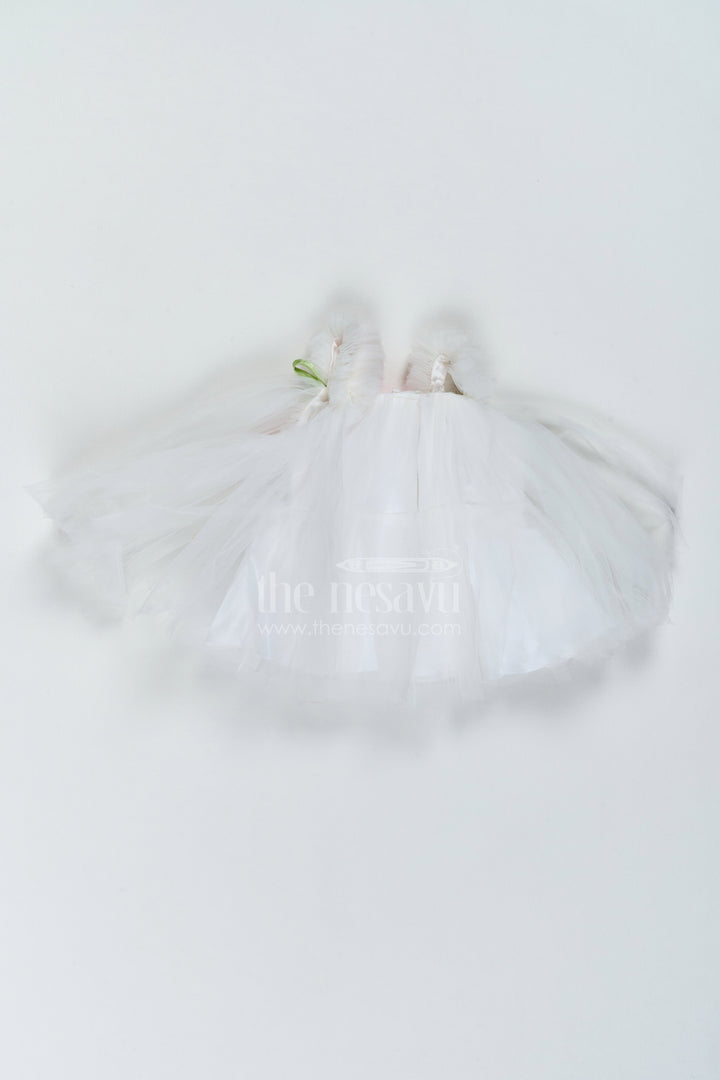 Baby Girl Tulip Party Frock for First Birthdays and Milestone Portraits
