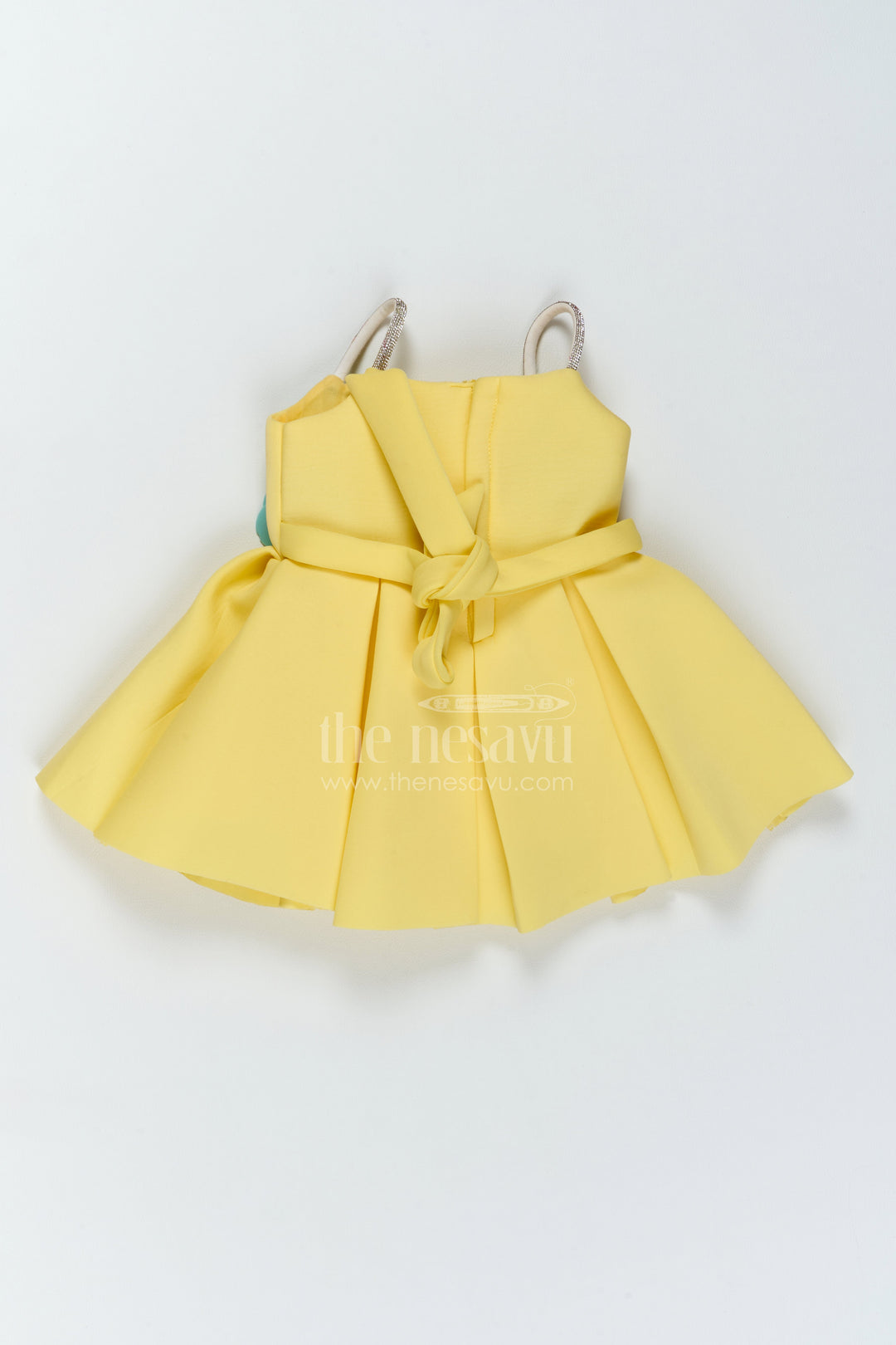 Girls Floral Waist Frock for Birthday Outings and Family Functions