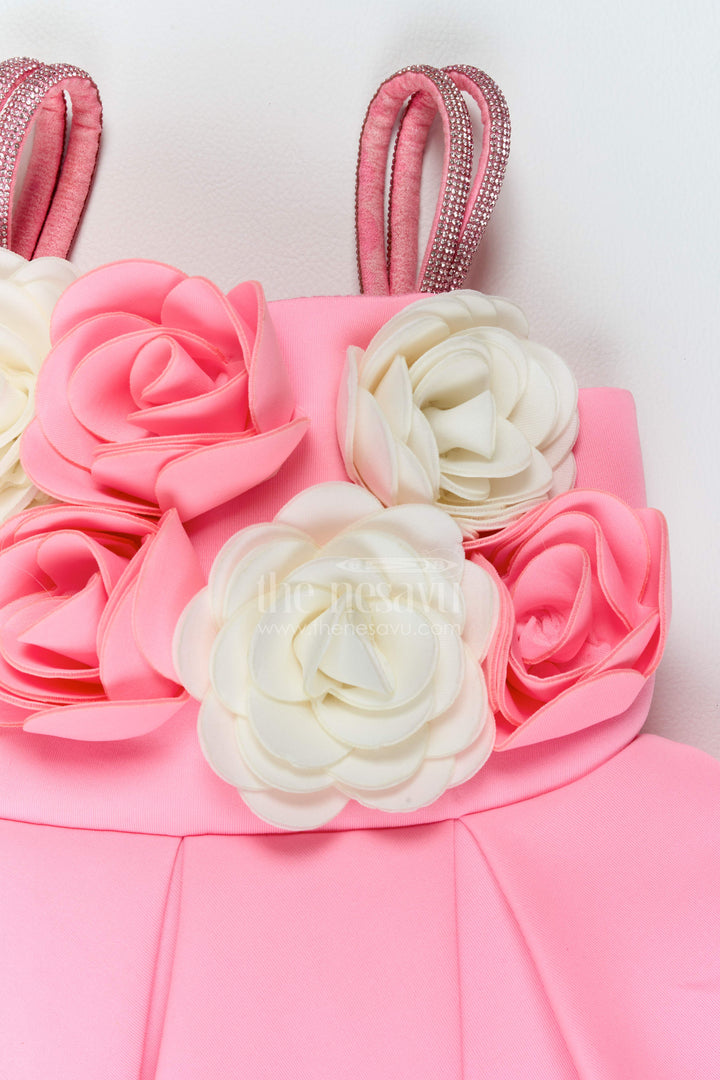 Girls Bouquet Frock for Cake Cutting and Birthday Photo Moments