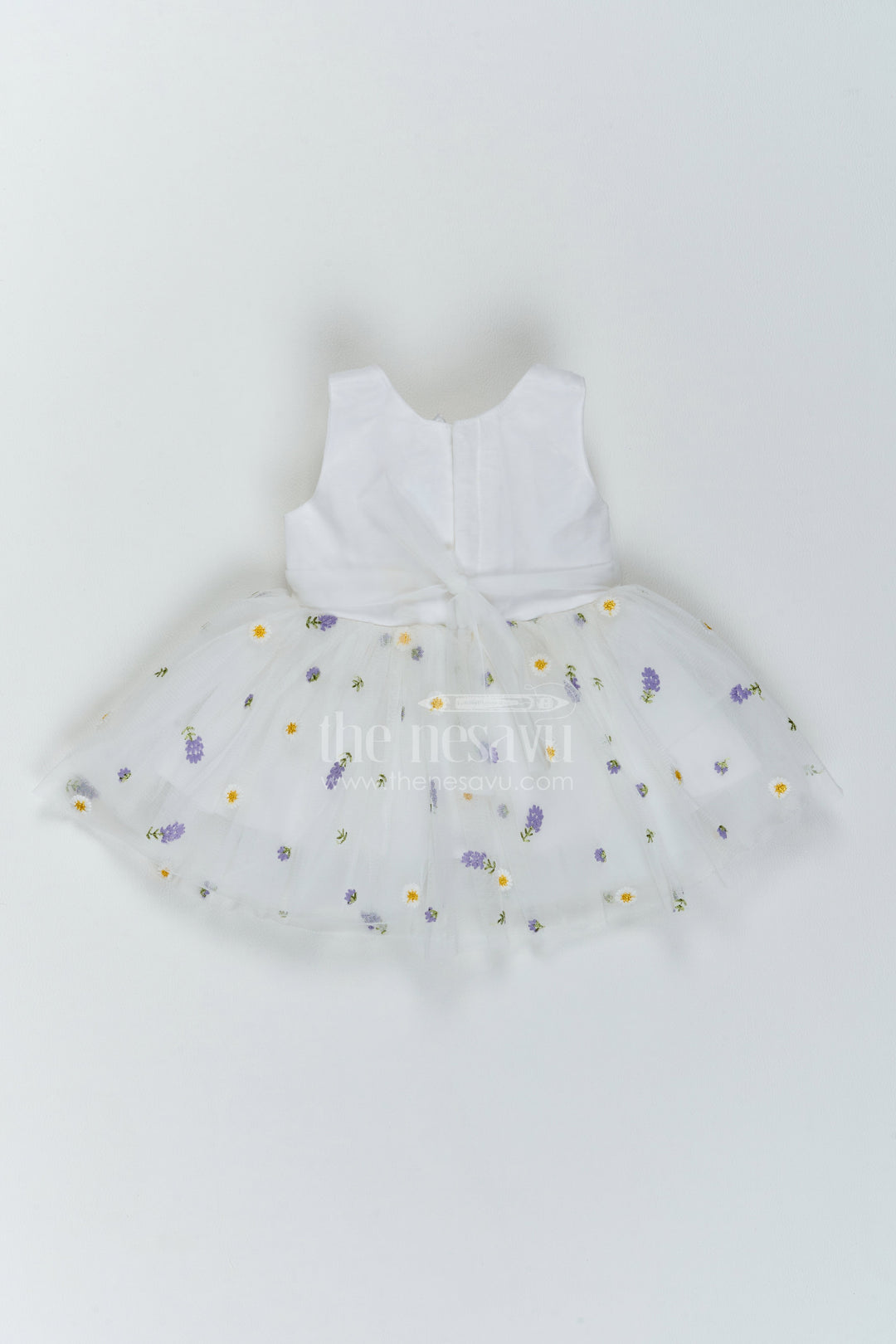 Baby Girl Polka Dot Frock for First Birthday and Cake Cutting
