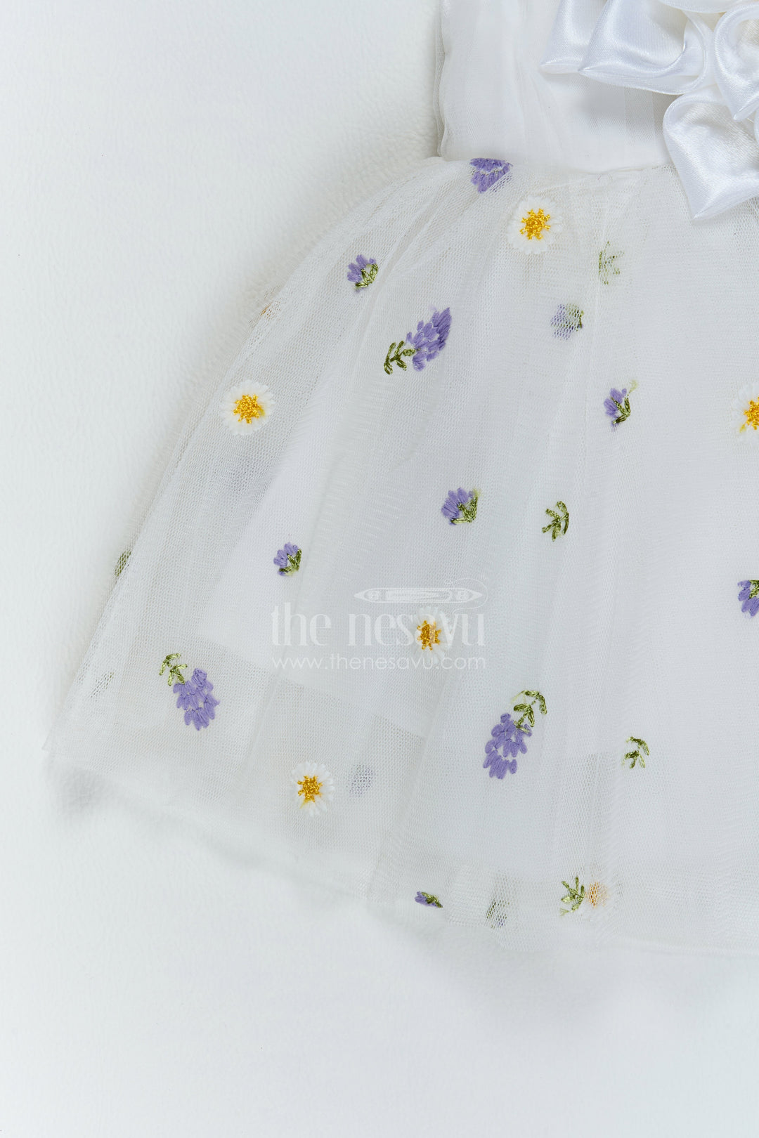Baby Girl Polka Dot Frock for First Birthday and Cake Cutting
