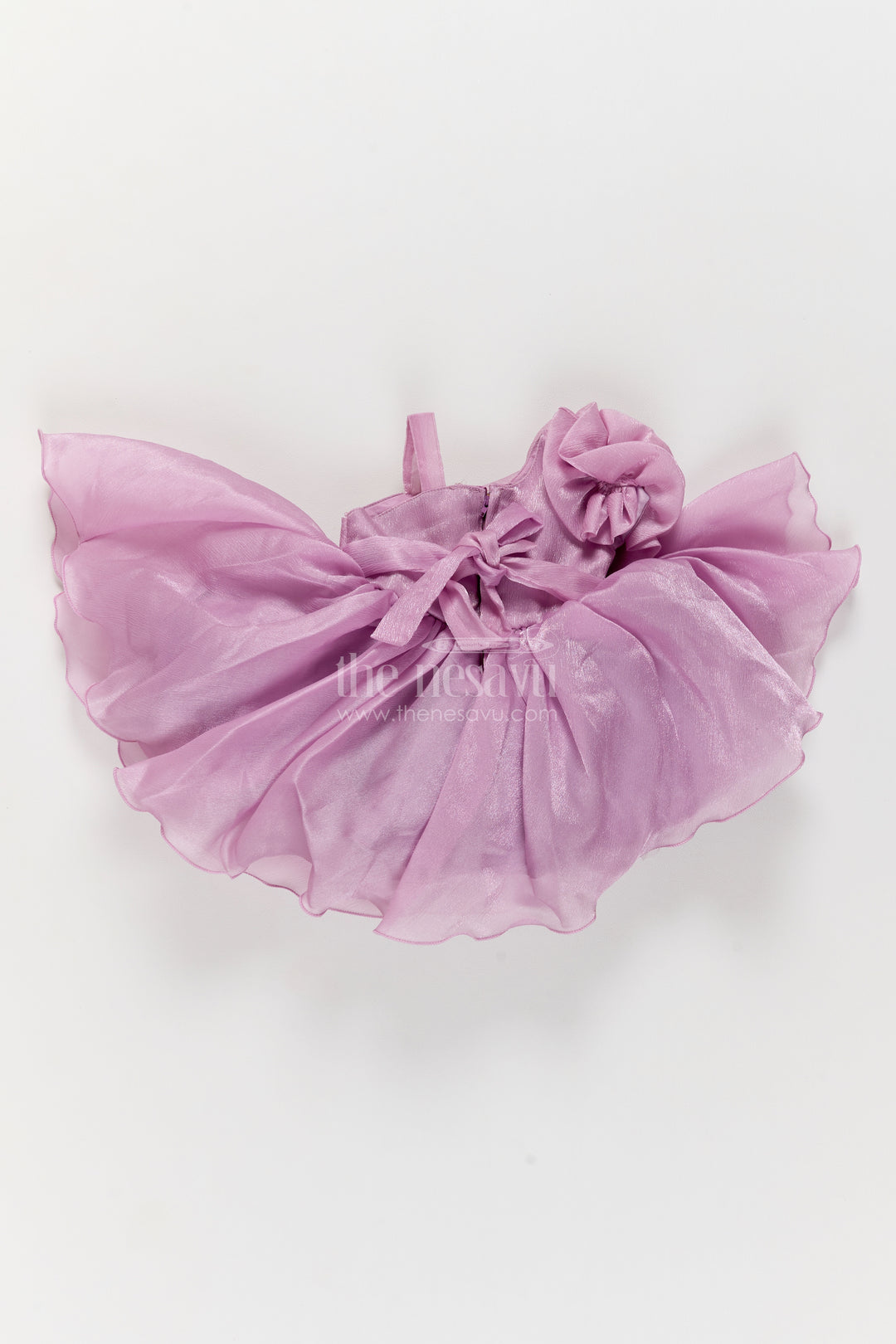 Designer Frock for Girls in Purple for Festive Gatherings
