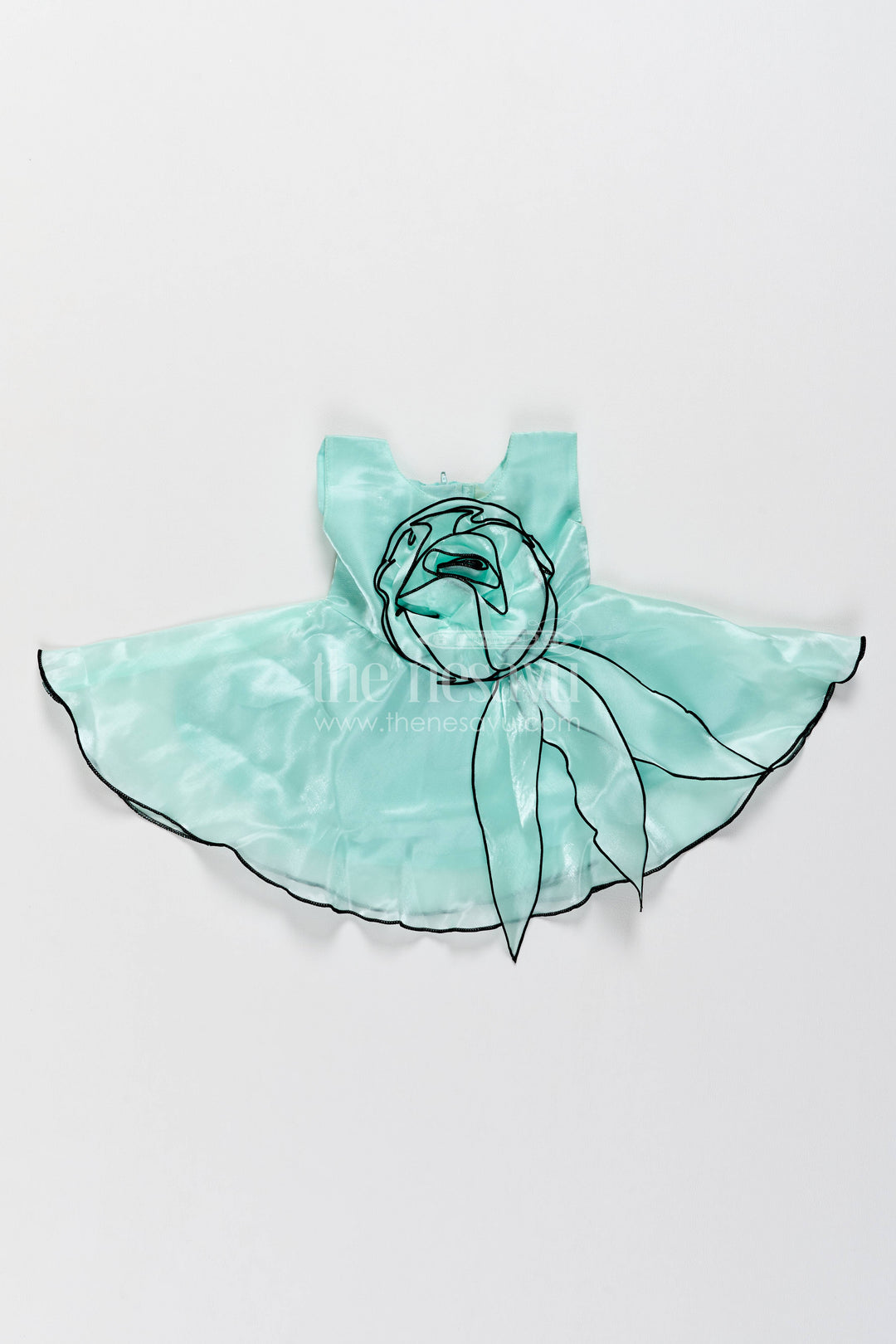 Designer Frock for Girls with Floral Detailing for Weddings and Parties