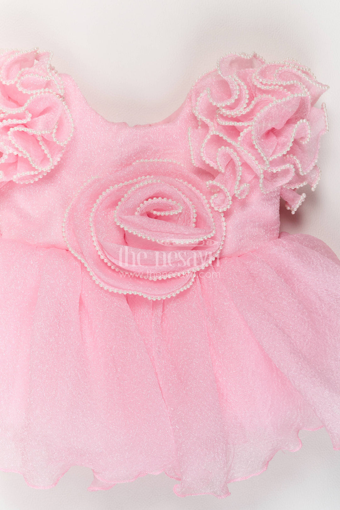 Party Dress for Girls in Pink for Wedding Moments