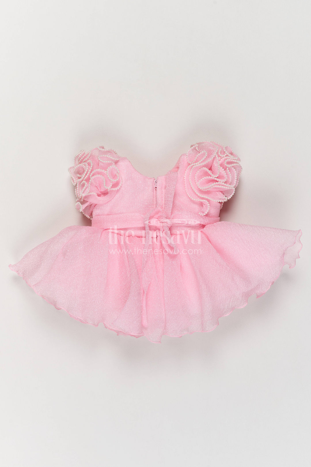 Party Dress for Girls in Pink for Wedding Moments