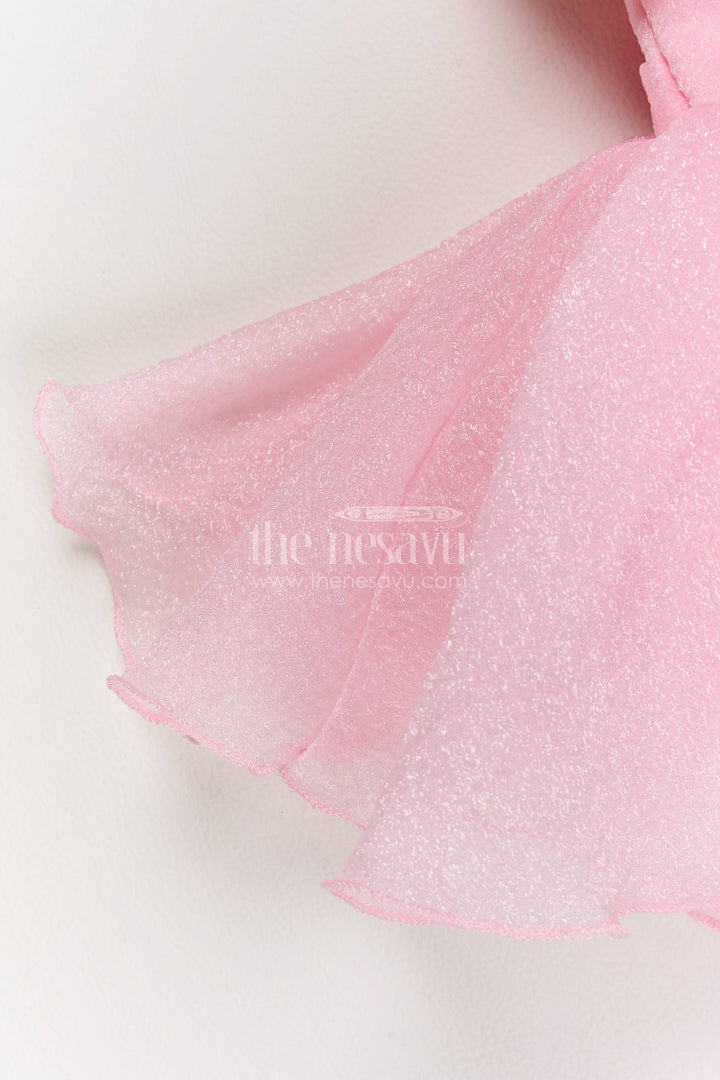 Party Dress for Girls in Pink for Wedding Moments