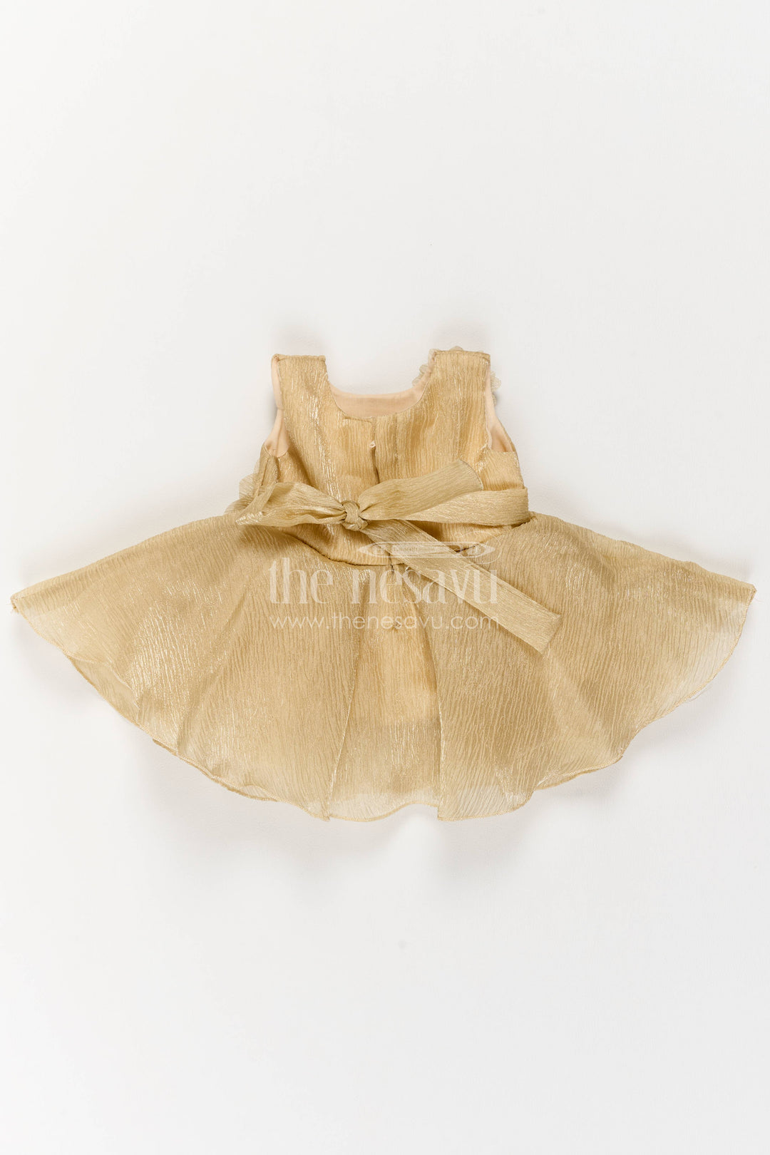 Girls Party Frock in Brown for Portrait Days