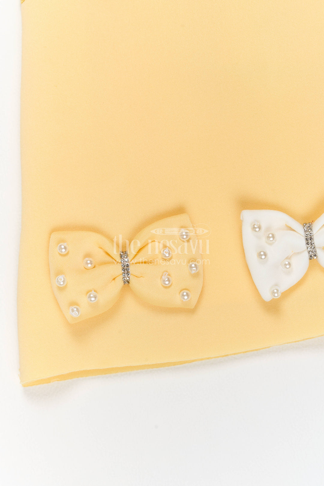 Party Dress for Girls in Yellow for Wedding Moments