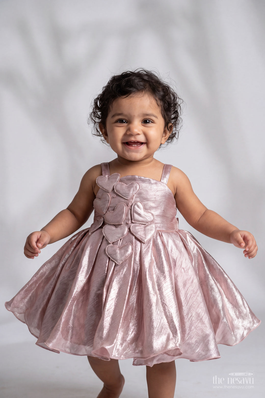 Designer Frock for Girls in Purple for Milestone Days
