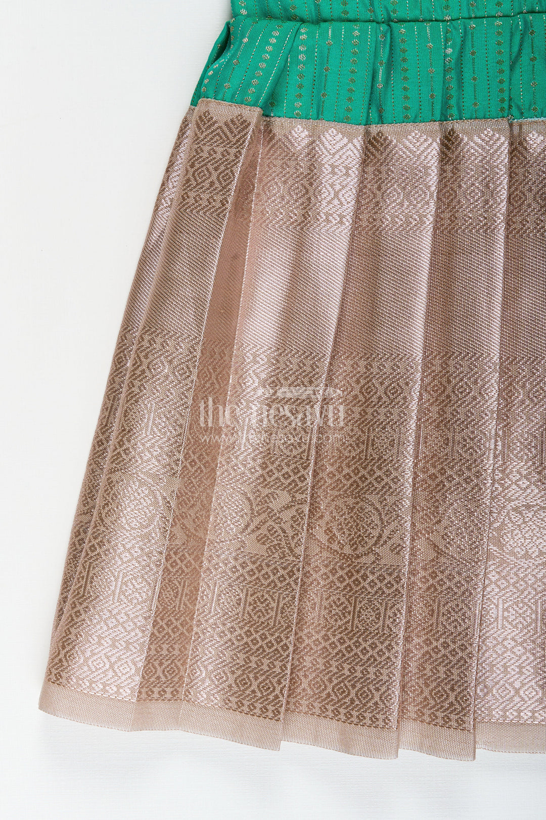 Baby girl silk frock for traditional functions and celebrations