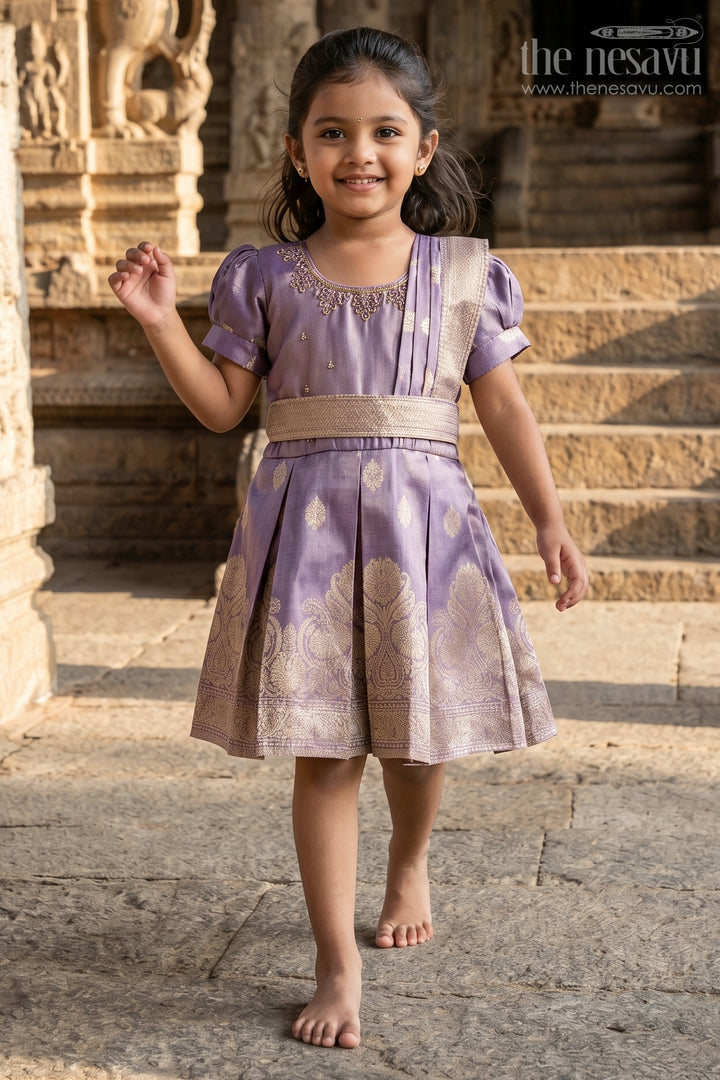Baby Girl Frock for Weddings and Ethnic Family Celebrations