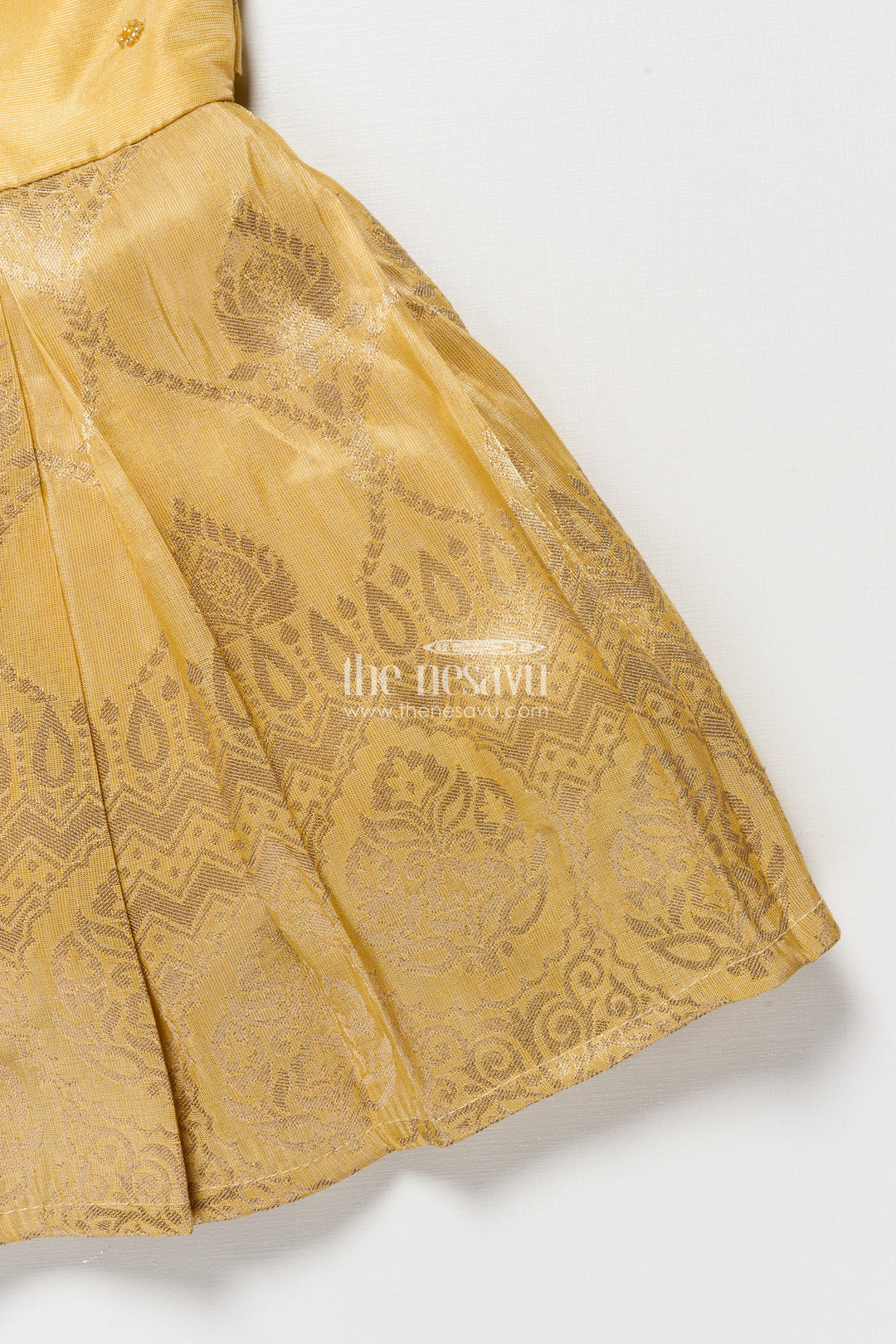 Baby Girl Silk Frock for Birthdays and Festive Occasions