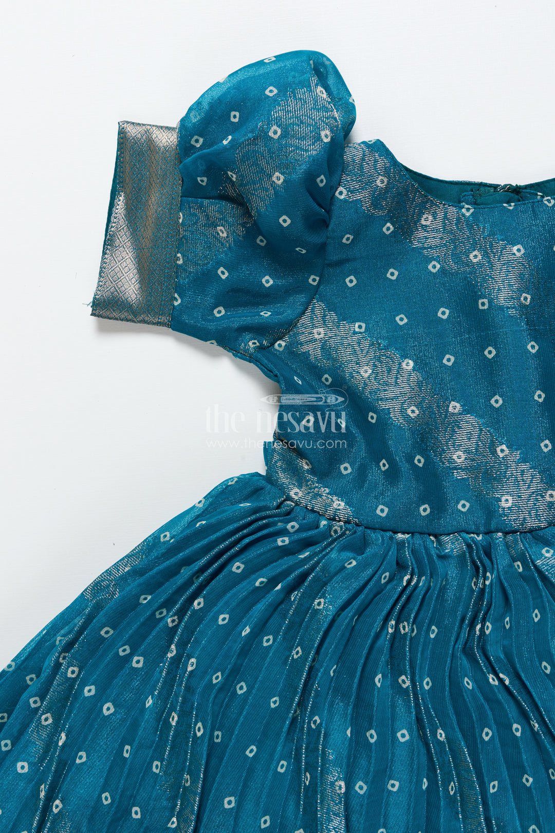 Silk frock for toddler girls perfect for ethnic functions and festivals