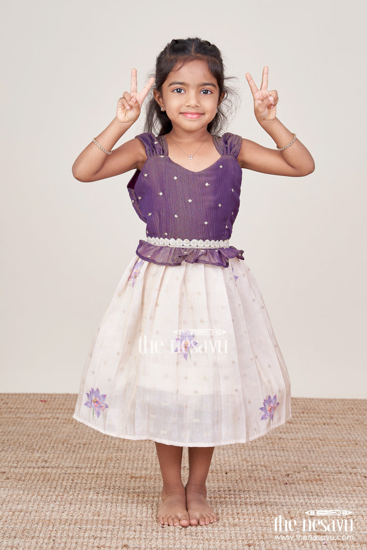 Silk Frock for Baby Girls for Birthdays and Festive Events