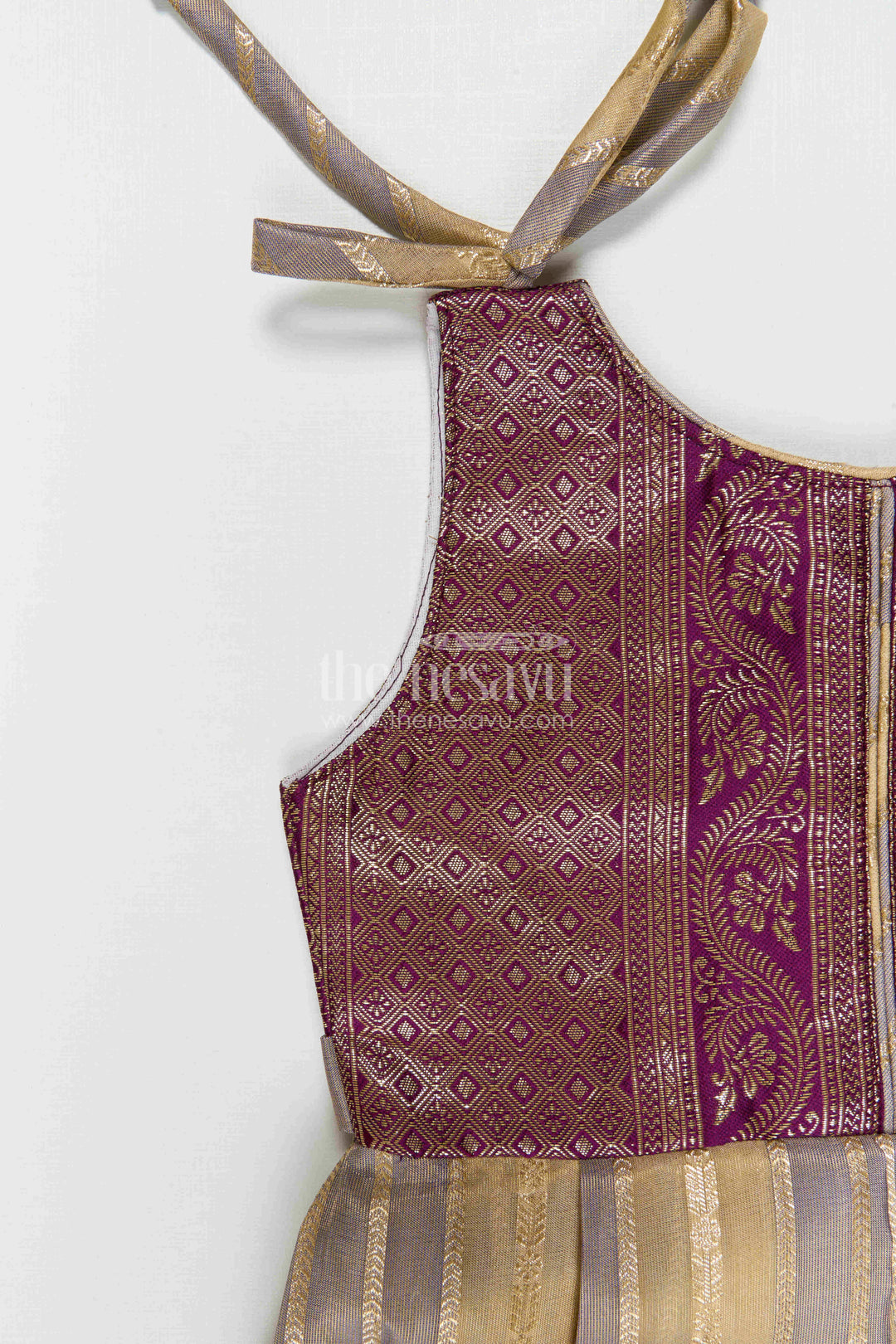 Silk Frock for Girls for Festive Occasions and Ethnic Gatherings