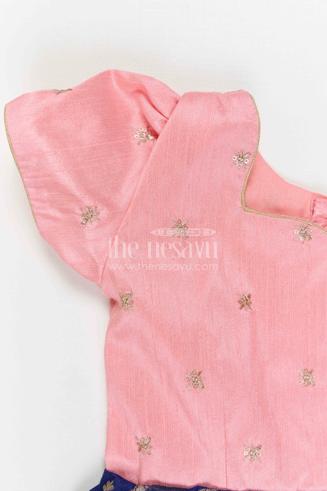 Baby Girl Silk Frock for Birthday Parties and Festive Outings